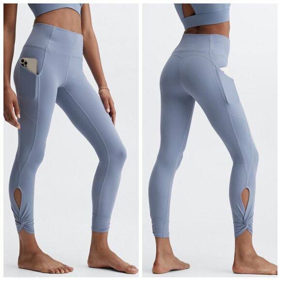 Fabletics Oasis PureLuxe High-Waisted Twist 7/8 Legging - Picture 1 of 12